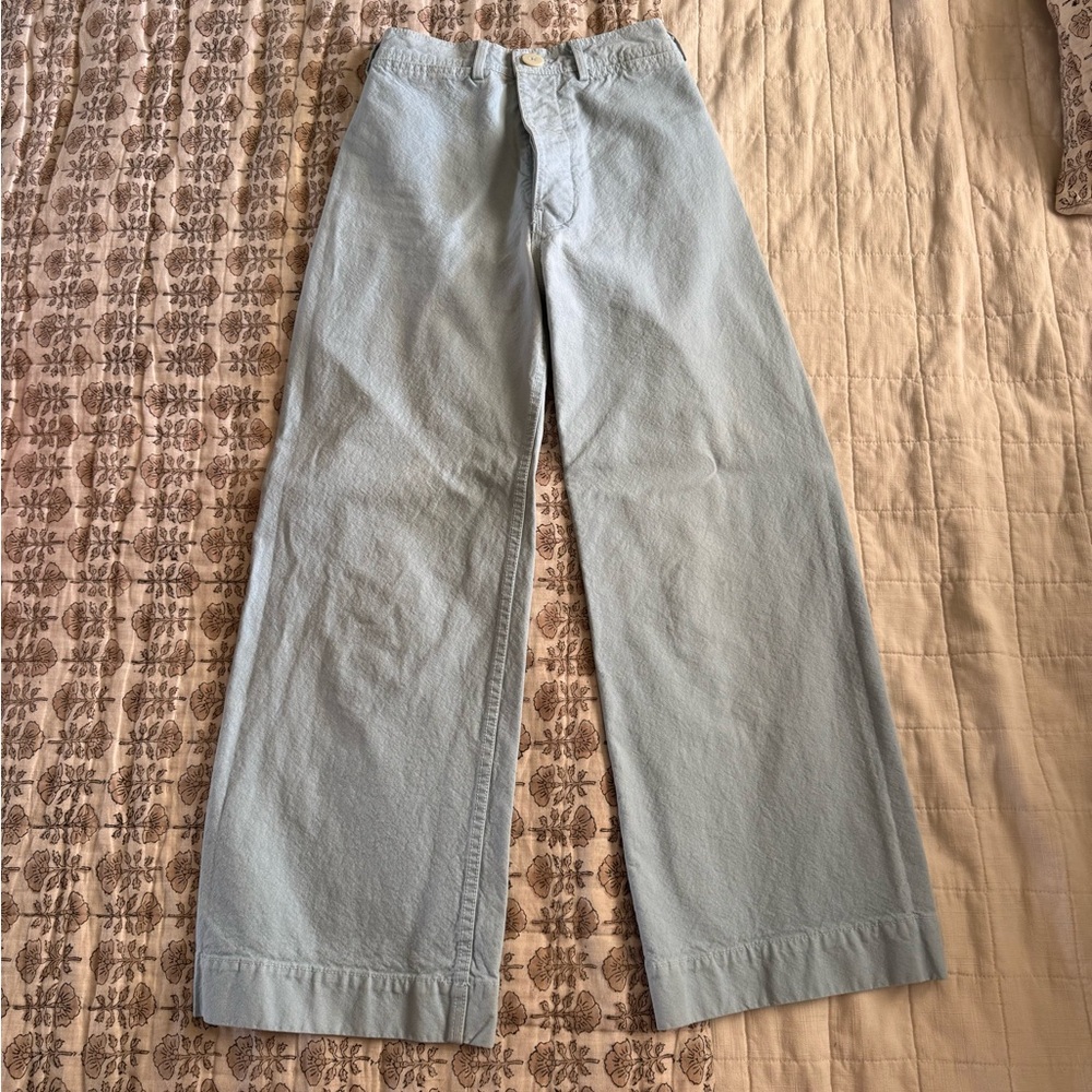 Jesse Kamm Piscine Blue Sailor Pants